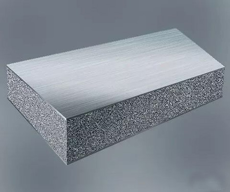 foamed aluminum panel